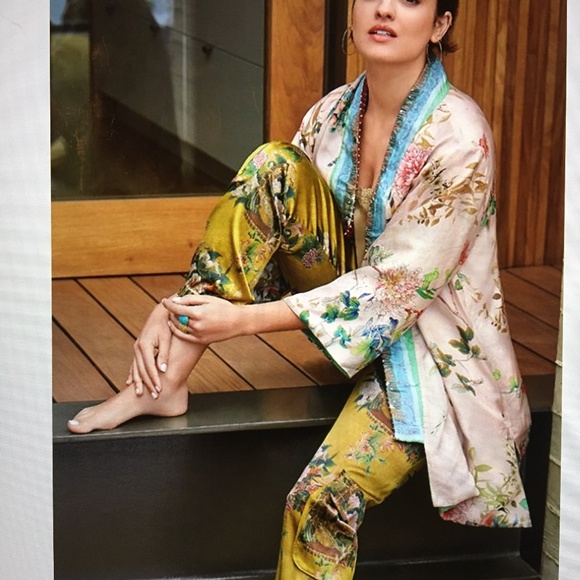 Johnny Was Multicolor Reversible Kimono - Picture 5 of 7